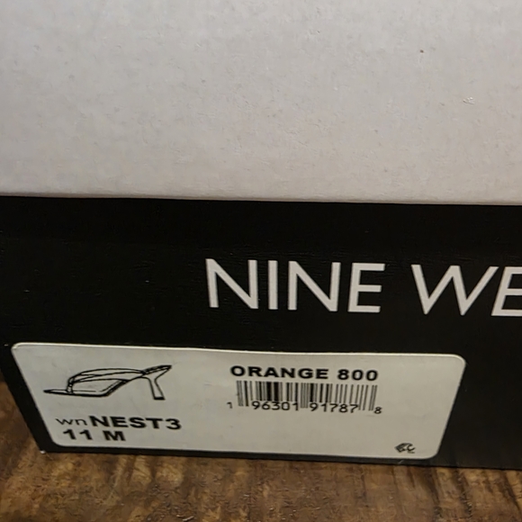 Nine West Nest Creamsicle Heeled Sandals - Picture 7 of 7